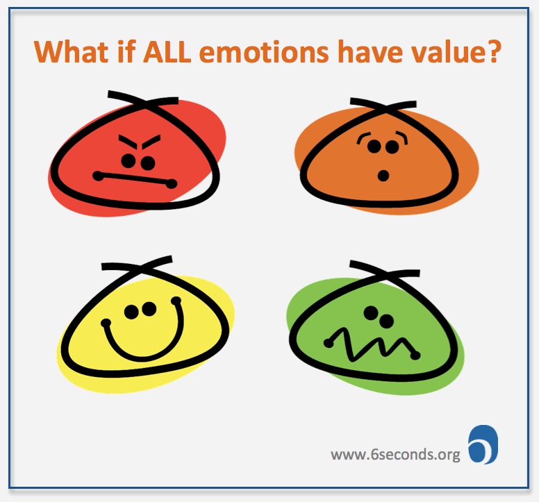 what if ALL emotions have value - happiness, but also sadness, anger, fear... ?
